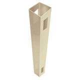 Freedom Waverly 9-ft H x 5-in W Sand Vinyl Line Fence Post (Assembled)