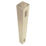 Freedom Waverly 9-ft H x 5-in W Sand Vinyl End Fence Post (Assembled)