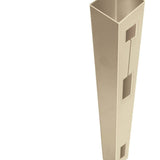 Freedom Conway 9-ft H x 5-in W Sand Vinyl End Fence Post (Unassembled)