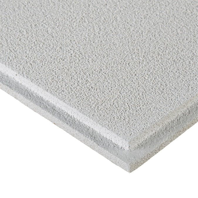 Armstrong Ceilings 2-ft x 2-ft Oasis White Mineral Fiber Drop Ceiling Tile (16-Pack, 64-sq ft / Case)