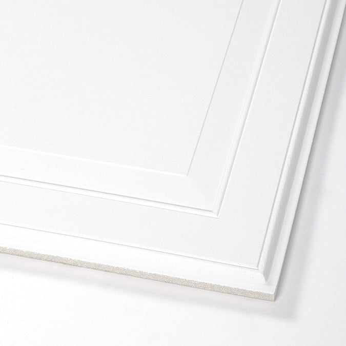 Armstrong Ceilings 2-ft x 2-ft Single Raised White Mineral Fiber Drop Ceiling Tile (6-Pack, 24-sq ft / Case)