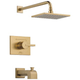 Delta Vero Champagne Bronze 1-Handle Bathtub and Shower Faucet Trim Kit