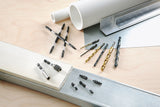 Bosch 9-Piece Assorted Titanium Twist Drill Bit Set
