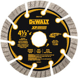 DEWALT XP 4-1/2-in Turbo Segmented Diamond Blade for Grinders