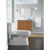 Carlyle II 1-Piece 1.28 GPF Single Flush Elongated Skirted Toilet with CeFiONtect in Sedona Beige - Super Arbor