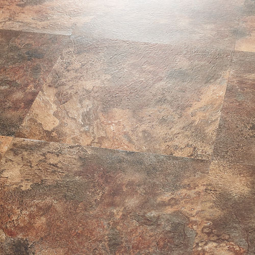 Achim Majestic Rustic Copper Slate 18-in x 18-in Peel and Stick Vinyl Tile Flooring (22.5-sq ft)