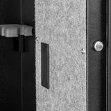 9-Gun Safe Electronic Lock Combination Security Box, Textured Black - Super Arbor