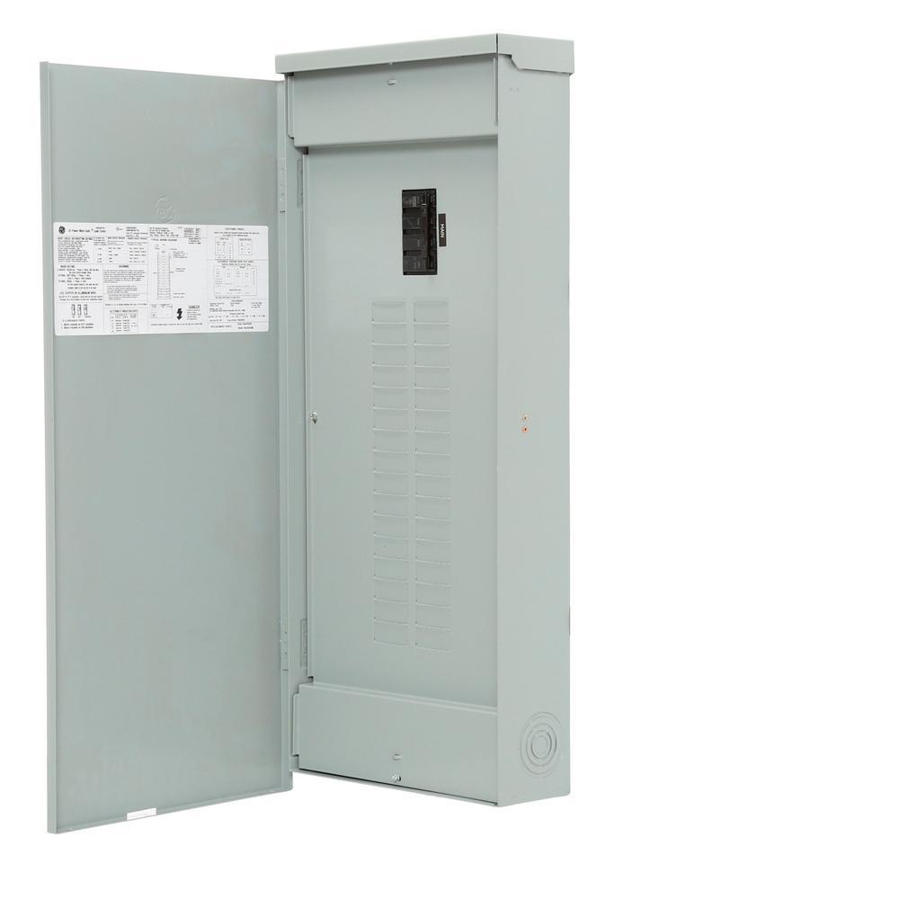 PowerMark Gold 200 Amp 32-Space 40-Circuit Outdoor Main Breaker Value Kit Includes Select Circuit Breaker - Super Arbor
