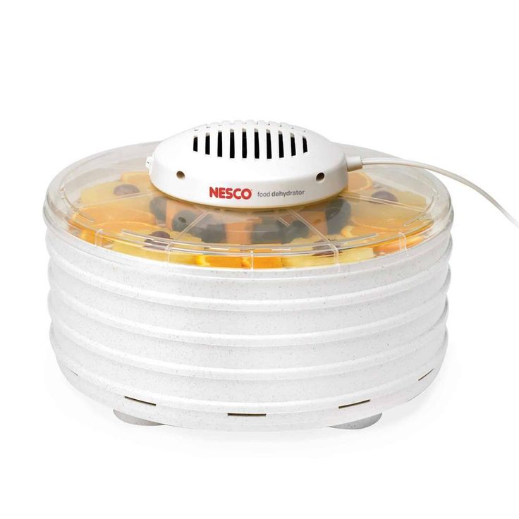 4-Tray White Expandable Food Dehydrator