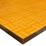 Greatmats Max Tile 12 in. x 12 in. x 5/8 in. Light Oak Vinyl Interlocking Raised Modular Floor Tile (Case of 26)