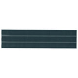 Colorplay Fluted Emerald Green Ceramic Tile 4.5x18 - Glossy Crackled Finish