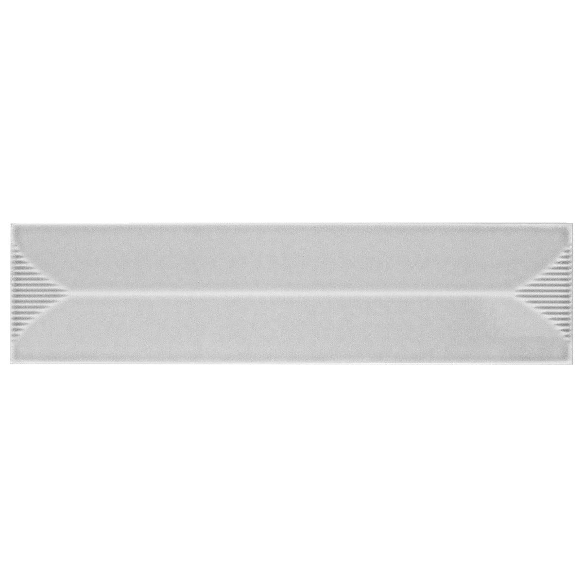 Tilebar Colorplay Inflex Gray 4.5x18 Crackled Glossy Ceramic Tile