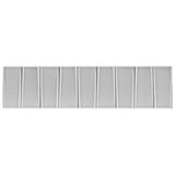 Tilebar Colorplay Steps Gray 4.5x18 3D Crackled Glossy Ceramic Tile