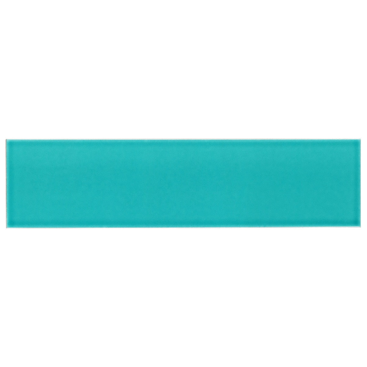 Colorplay Teal Green 4.5x18 Crackled Glossy Ceramic Tile by Lux Tile