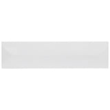 Colorplay Inflex White 4.5x18 3D Crackled Glossy Ceramic Tile