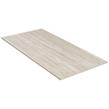 Nashville Taupe Beige 12x24 Travertine Look Matte Porcelain Tile