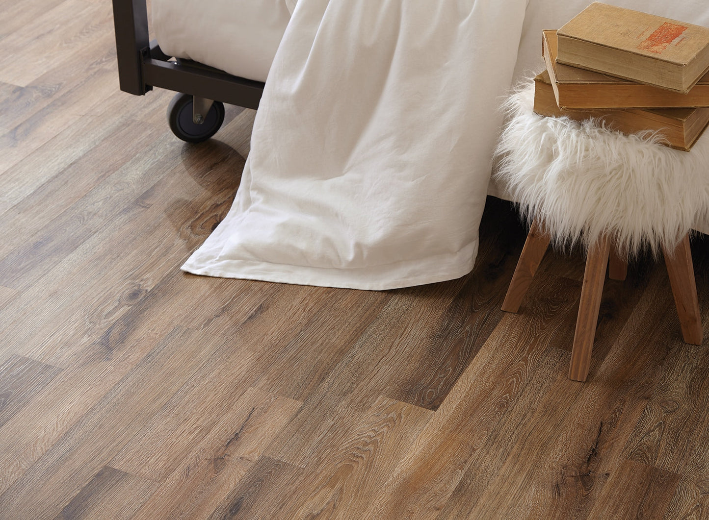Style Selections Safari 4-in W x 36-in L x 2-mm Water-Resistant Peel-and-Stick Vinyl Plank Flooring (1-sq ft)