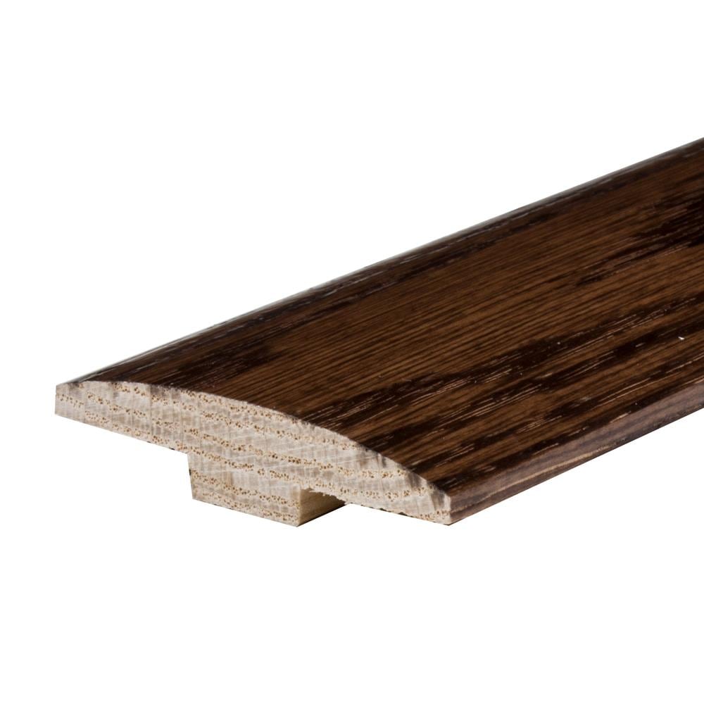 Flexco Tapenade 0.46-in T x 2-in W x 78-in L Solid Wood Floor T-Moulding