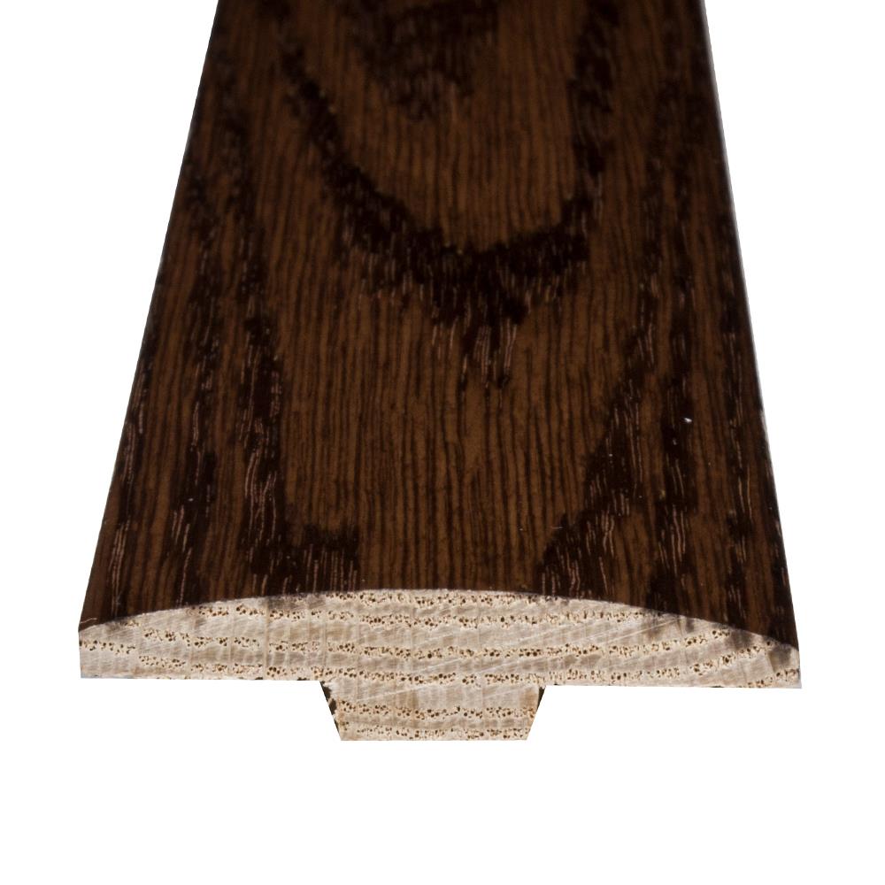 Flexco Tapenade 0.46-in T x 2-in W x 78-in L Solid Wood T-moulding