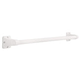 Delta 500 Series 24-in White Wall Mount ADA-Compliant Grab Bar