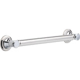 Delta Traditional 18-in Polished Chrome Wall Mount ADA-Compliant Grab Bar