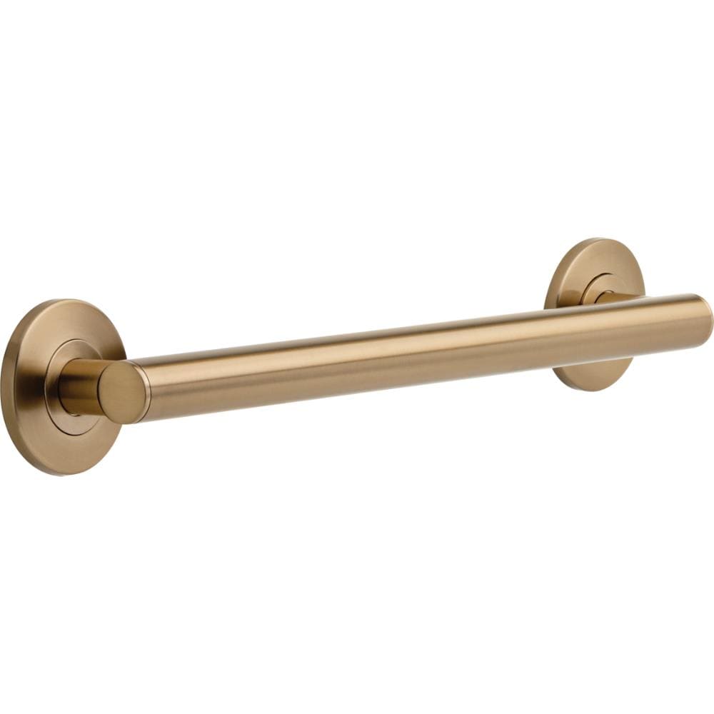 Delta Contemporary 18-in Champagne Bronze Wall Mount ADA-Compliant Grab Bar