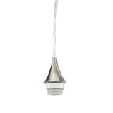 Portfolio Matte Black Transitional Teardrop Pendant Light - Super Arbor