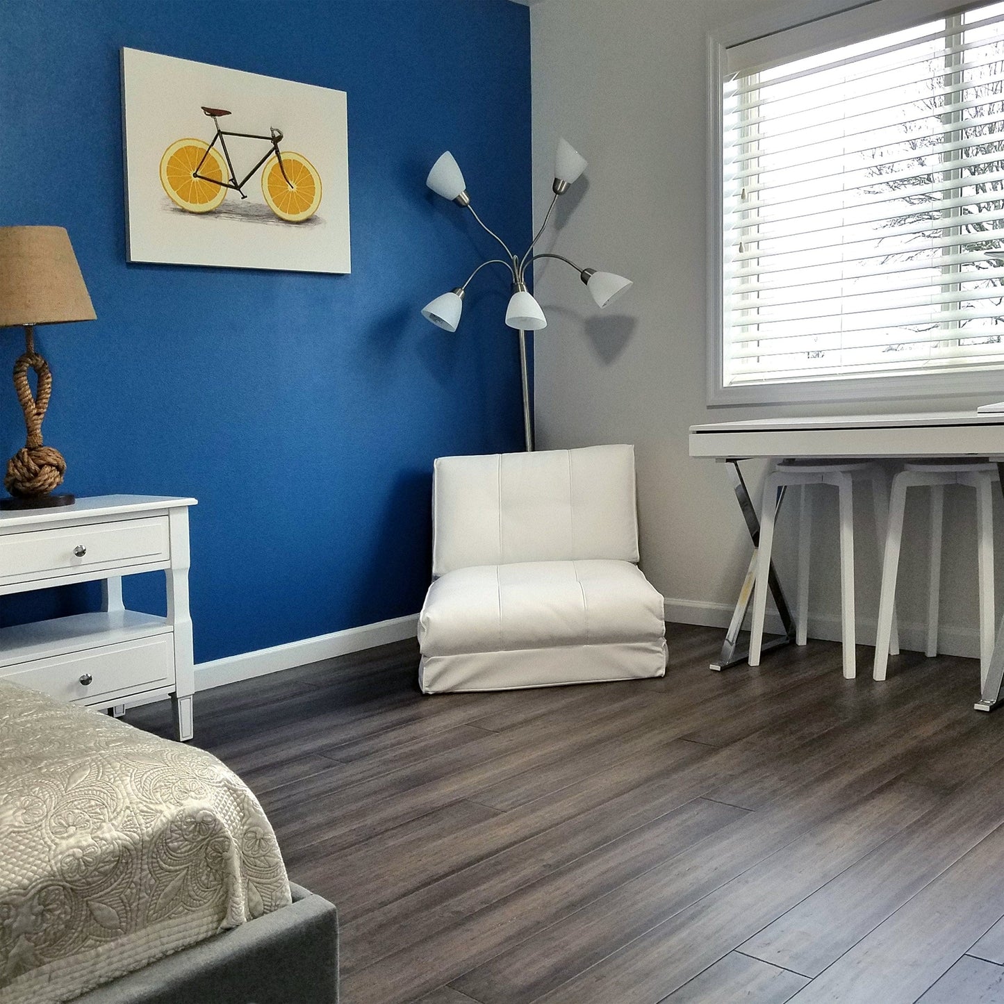 CALI Bamboo Fossilized Boardwalk Solid Bamboo Flooring, 9/16 in. T x 5-3/8 in. W x 72 in. L, Tongue & Groove, 26.89 sq. ft./Case