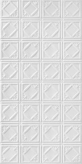 Armstrong Ceilings 48-in x 24-in Metallaire Fans White Metal/Tin Surface-Mount Panel Ceiling Tiles
