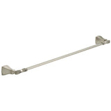 Delta Sawyer 24-in Satin Nickel Wall Mount Single Towel Bar