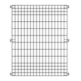 YARDLINK 3-ft W Powder-coated Galvanized Steel Flat-top No Dig Garden Fence Panel