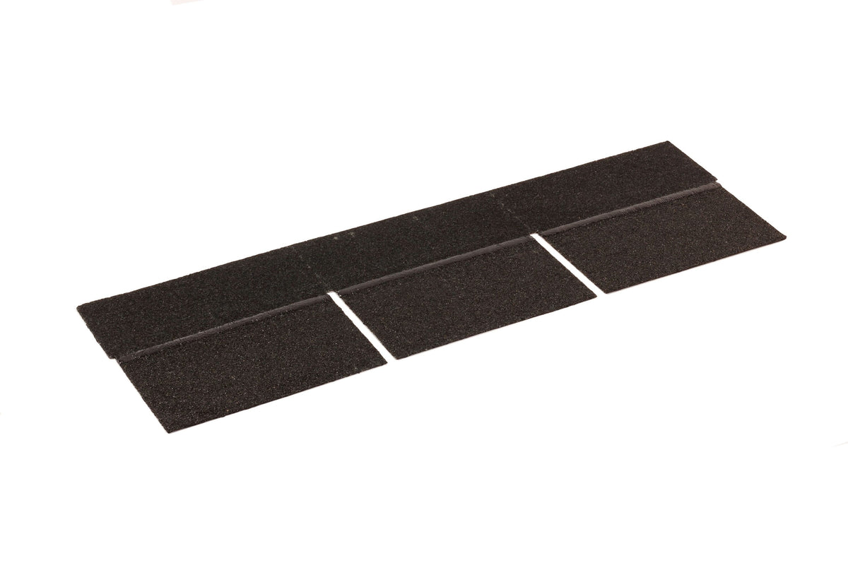 GAF Seal‑A‑Ridge AS Weathered Wood Algae‑Resistant Hip & Ridge Roof Shingles, 25 Linear Ft per Bundle