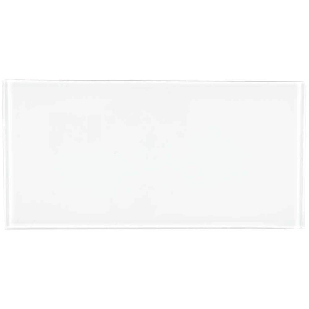 Elida Ceramica Spotlight Subway 4-in x 8-in Glossy Glass Subway Wall Tile
