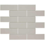 Elida Ceramica Highlight Subway 12-in x 12-in Glossy Glass Subway Wall Tile