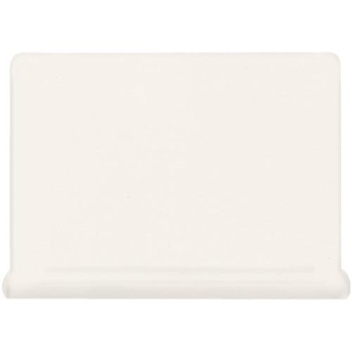 American Olean Bright Light Smoke Ceramic Cove Base Tile (4-in x 6-in) - Super Arbor
