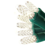 GE StayBright 100-Count 24.7-ft Sparkling Warm White LED Plug-In Christmas String Lights