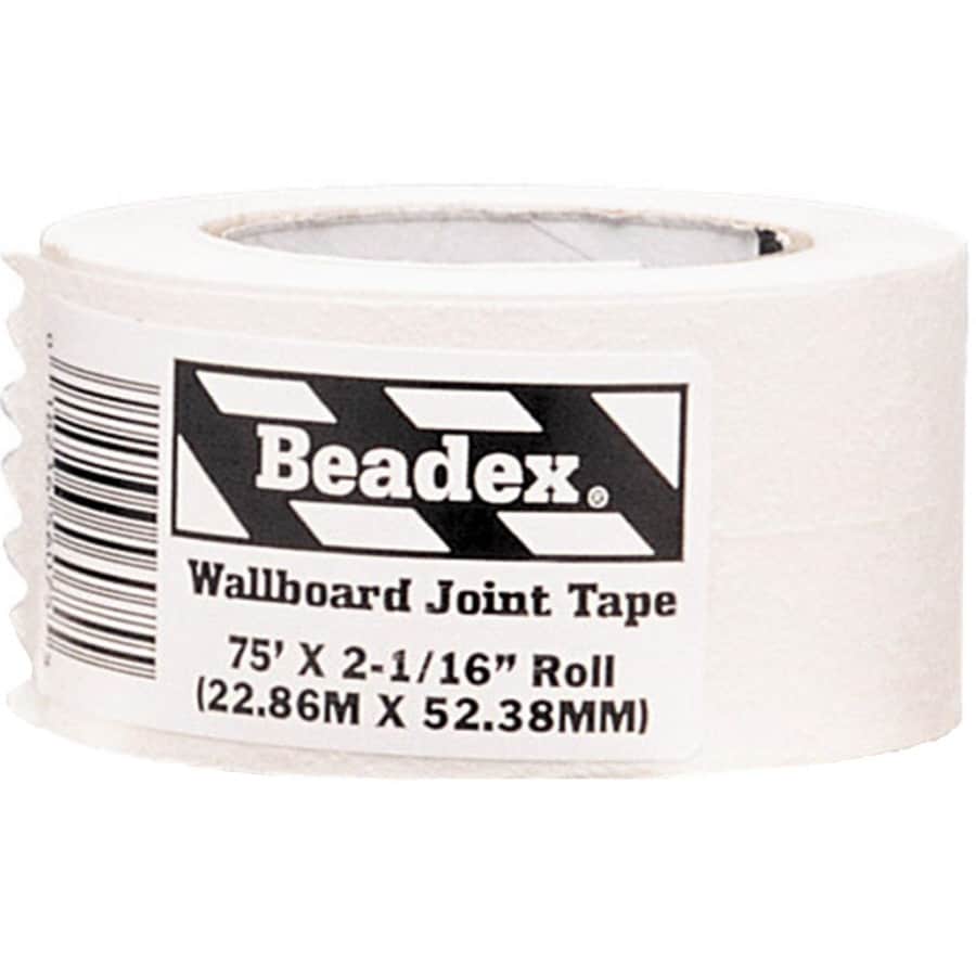 BEADEX Brand 2.0625-in x 75-ft Solid Drywall Joint Tape