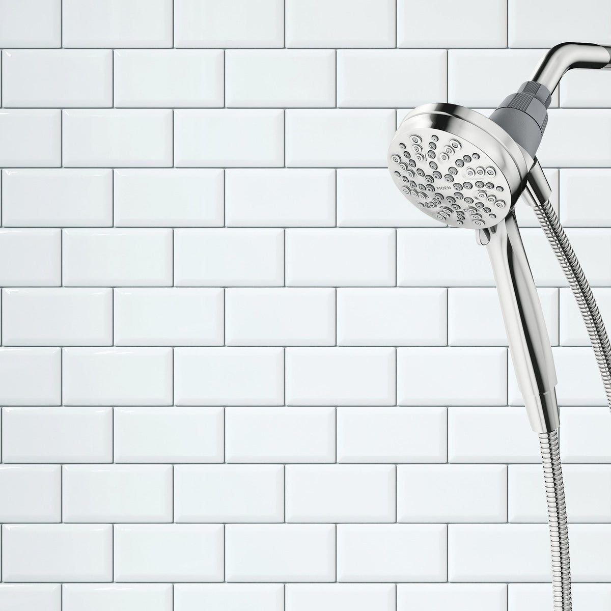 Moen Magnetix Engage Chrome 6‑Spray Handheld Shower Head, 1.75 GPM (6.6 LPM)