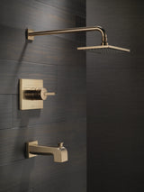 Delta Vero Champagne Bronze 1-Handle Bathtub and Shower Faucet Trim Kit