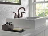 Delta Sawyer Venetian Bronze 2-Handle Widespread WaterSense Bathroom Sink Faucet with Drain