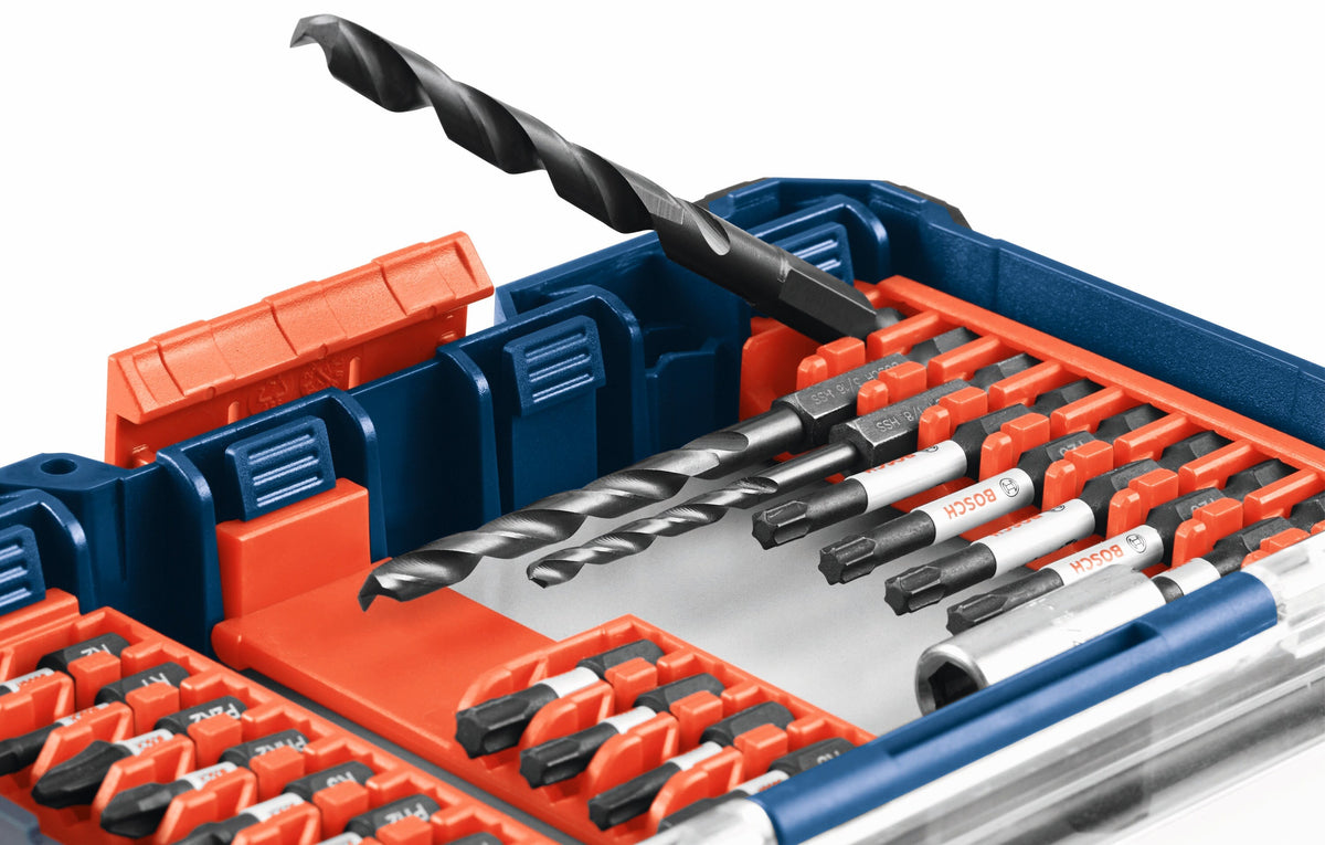 Bosch Custom Case 40-Piece 1/4-in Impact Driver Bit Set
