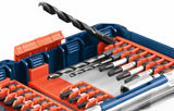 Bosch Custom Case 8-Piece 1/4-in x 1-in Phillips/Square/Torx Impact Driver Bit Set