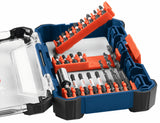 Bosch Custom Case 8-Piece 1/4-in x 1-in Phillips/Square/Torx Impact Driver Bit Set