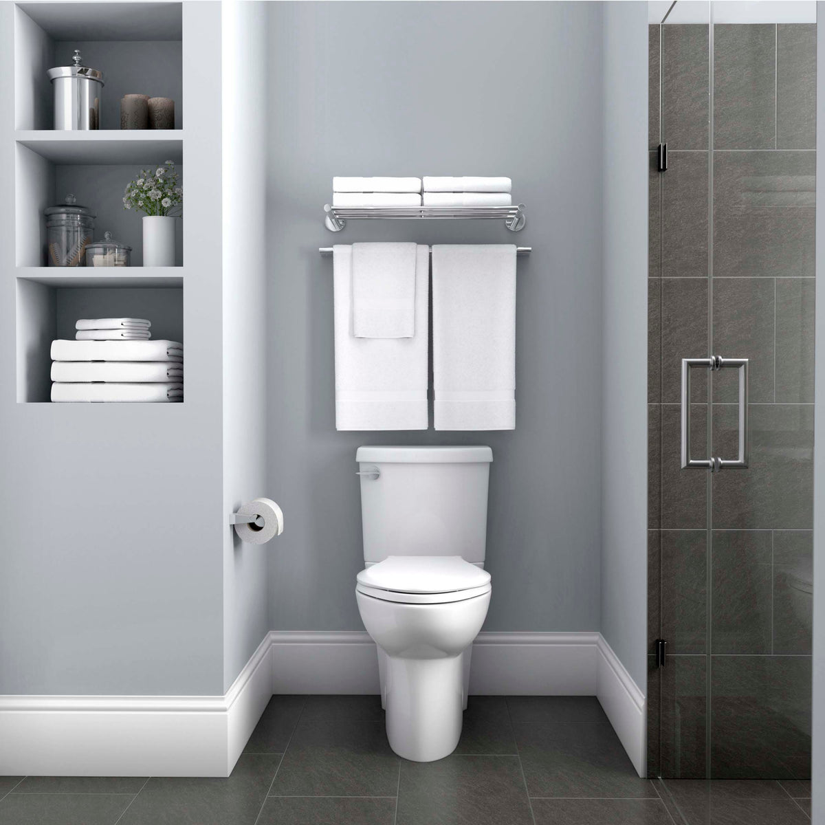 Style Selections Galvano Charcoal 12-in x 24-in Porcelain Granite Tile (Common: 12-in x 24-in; Actual: 11.85-in x 23.85-in)
