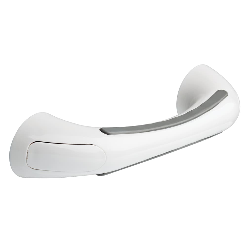 Delta 500 Series 9-in White Wall Mount Grab Bar