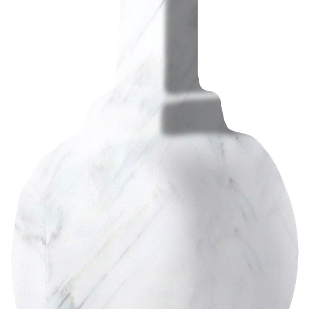 Emser WINTER FROST Marble Crown Tile, Natural Stone, Polished (1-in x 12-in)