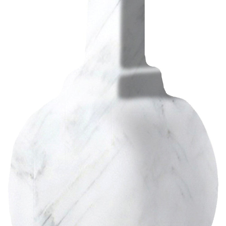 Emser WINTER FROST Marble Crown Tile, Natural Stone, Polished (1-in x 12-in)