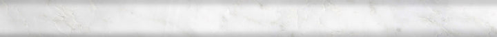 Emser WINTER FROST Natural Marble Pencil Liner Tile, Polished (1-in x 12-in)