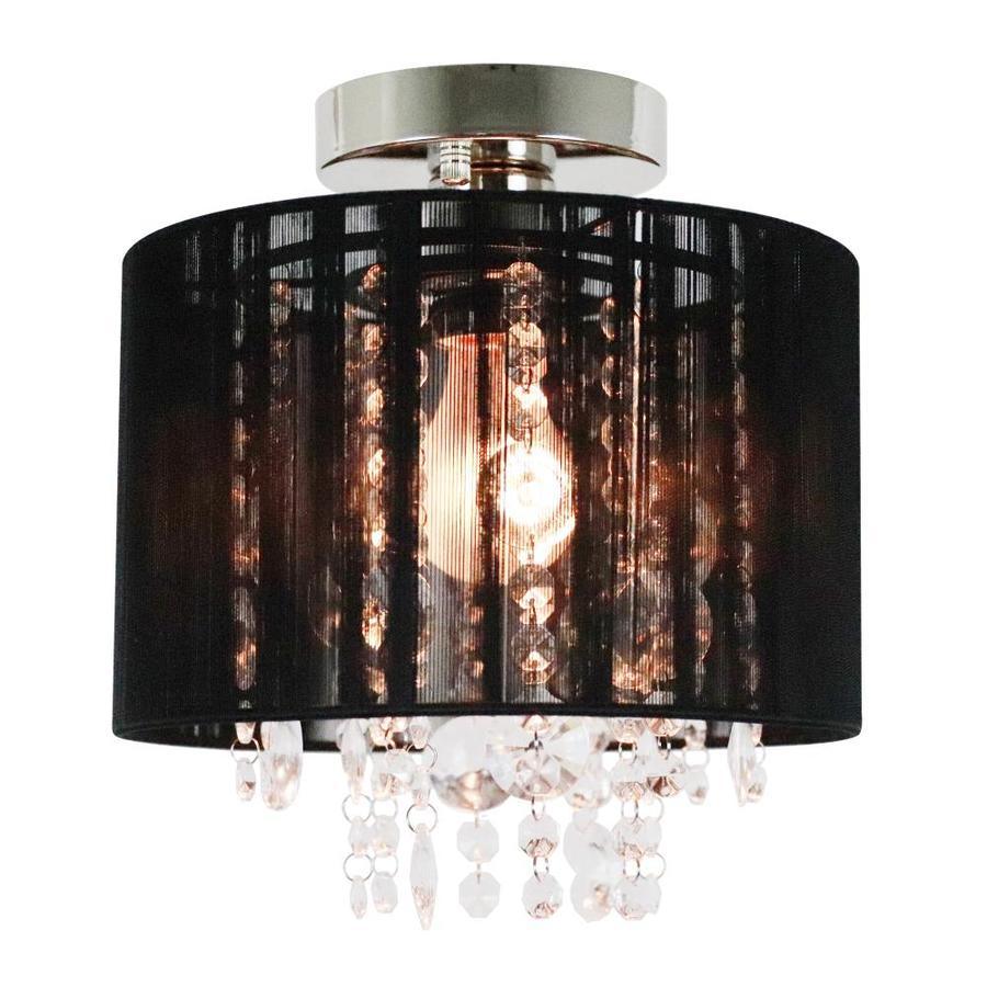 Decor Therapy 9.84-in Modern/Contemporary Semi-Flush Mount Light - Super Arbor