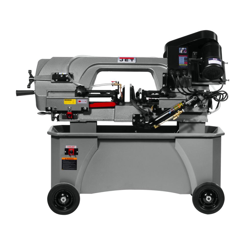 7 in. x 12 in. 1 HP,115-Volt Metalworking Variable Speed Horizontal Vertical Bandsaw Deluxe 1Ph - Super Arbor